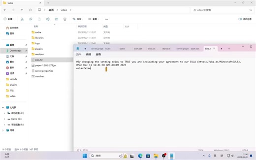 Minecraft-Java零基础开服教程-001 教你仅需五分钟快速开一个MC服务器(Bukkit)