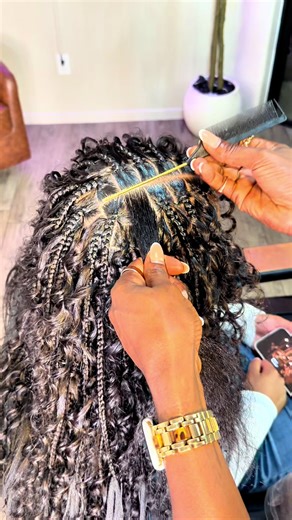 Boho Knotless Braids Tutorial