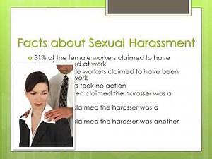 Sexual Harassment in the Workplace Training