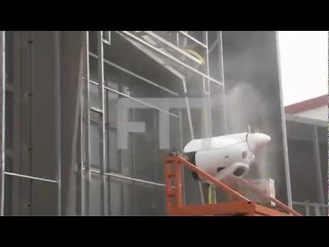 AAMA 501-1 Water Penetration Test of Façade and Window / Door Systems Under Dynamic Pressure