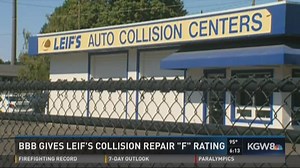 Leif's auto shop gets ‘F' rating from Better Business Bureau