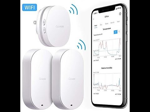 Review of Govee WiFi Wireless Temp and Humidity Sensor Monitoring