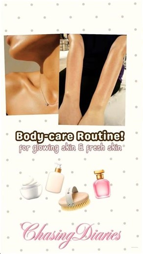 Ultimate Bodycare routine glowing and smelling good🫧🌸 #bodycareroutine #glowuptips