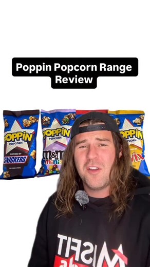 Poppin popcorn review #russeats #mars #twix #snickers #mnms | Russ Eats