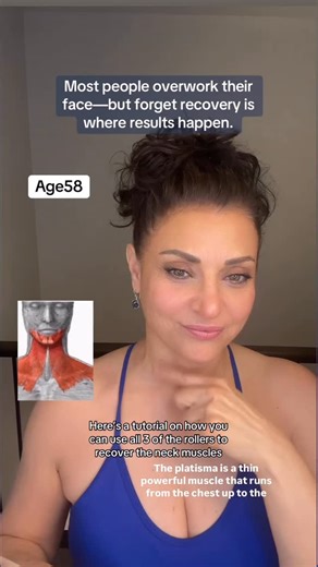 FaceFit Canada on Instagram: "By relaxing and massaging the neck, you: • Release chronic tension that’s constantly dragging the face down • Restore healthy blood flow and lymphatic drainage • Allow the facial muscles to reset into a more lifted, balanced position • Support collagen and tissue integrity through improved circulation The rollers are available at facefitcanada.com #facefitroller #naturalfacelift #over50 #facerolling #lymphaticdrainage"