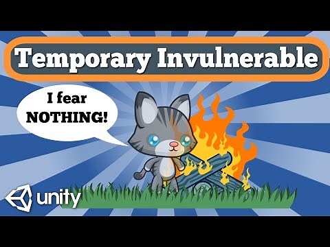 Unity 2D Tutorial About How To Make Temporary Invulnerability Feature For Game Character.