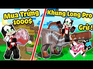 REDHOOD THỬ THÁCH 100 NGÀY XÂY DỰNG CÔNG VIÊN KHỦNG LONG TRONG MINECRAFT*MỀU HUẤN LUYỆN KHỦNG LONG