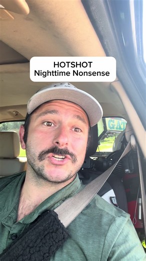 Evening routine? In call it nightly nonsense! #hotshot #owneroperator #grwm #eveningroutine #dayinmylife