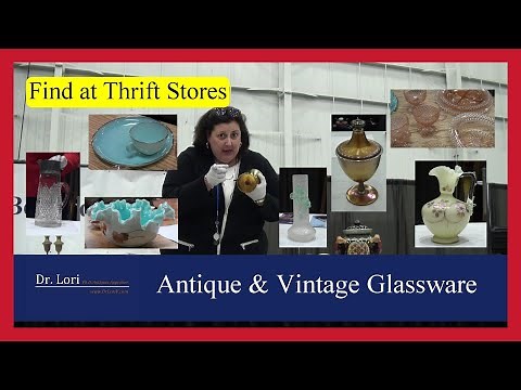 Pricing Glassware Antique & Vintage - Depression, Fire King, Tiffany, Favrile & others by Dr. Lori
