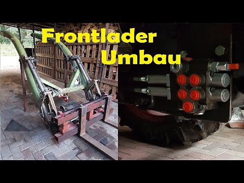 Hydraulische Gerätebetätigung Eigenbau | Teil 1 | Baas Frontlader | DIY | Fendt Farmer 4s