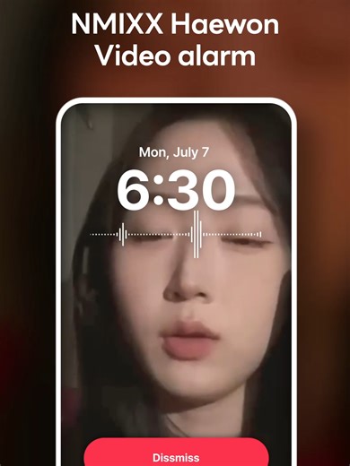 waking up with the cutest princess in the world 🫳 🫳 🫳 NMIXX Haewon alarm⏰ You can set it Alarmy app📲 (🔗Link in bio) #alarmy #videoalarm #myalarmy #alarm #fyp #fypage #fyppppppppppppppppppppppp #fypシ゚#clock #morning #ringtone #alarmringtone #NMIXX#nmix #haewon #haewonfancam #haewons_vocal#jyp#kpopfyp #kpop #kpoper #wakeup