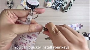 Italy Lanyards ID Badge, Italians ID Badge Holder with Retractable Reel Clip and Keychain, Heavy Duty Vertical Identity Badge Cover Case Protector for Student Teacher Nurse Gifts for Christmas Khaki