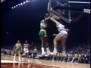 Gus Williams Dunks on Kevin Grevey (1979 Finals)