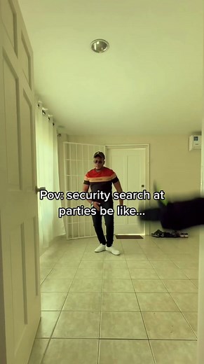 Security Search at Parties: A Humorous Take