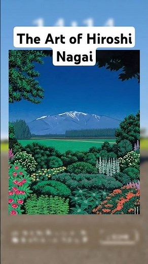 The Art of Hiroshi Nagai #dodonis1one #knowledge #art #japanese