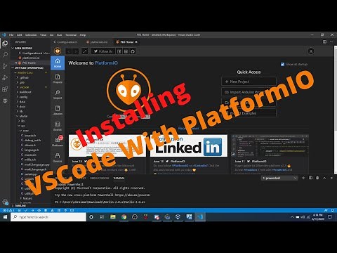 Installing VSCode with PlaformIO and building MarlinFW