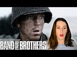 BAND OF BROTHERS PART 5 "CROSSROADS" | BRITISH GIRL FIRST TIME WATCHING | REACTION