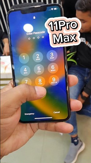 Apple iPhone 11 Pro Max Passcode And 12MP Wide Camera Test