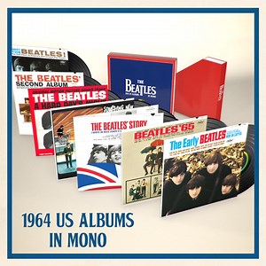 1.7K views · 5.4K reactions | Pre-order 'The Beatles: 1964 U.S. Albums in Mono' + individual LPs, celebrating 60 years of Beatlemania with 7 albums analog cut on 180g vinyl and faithfully replicated artwork and essays. Out 11/22. | The Beatles | Facebook
