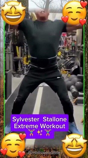 Sylvester Stallone Extreme Workout