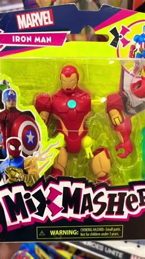 Iron man mix masher #avengers #ironman #toys