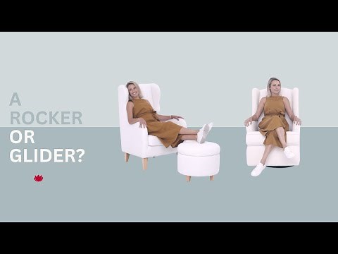 Whats the difference between a Glider and a Rocking Chair?