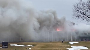 67K views · 878 reactions | New video shows how quickly the fire engulfed the historic clubhouse at Oakland Hills Country Club this morning. More details on the fire: https://bit.ly/33tIVJJ Video: Murray Wikol/Storyful | FOX 2 Detroit | Facebook