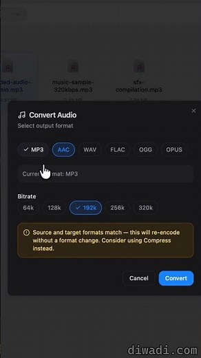 Convert Audio Files | Free & Offline Desktop App