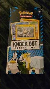 Opening Pokemon Knock Out Collection box
