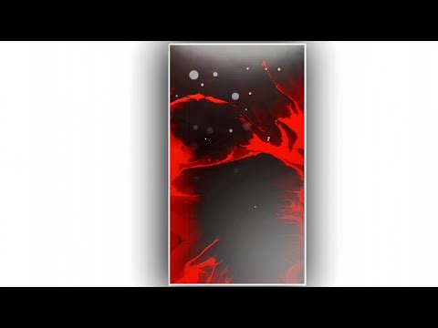 Template Background Effects | Ink Splash Status Editing Effect | Kinemaster Black Screen Video