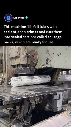 This machine makes sausage packs like magic.