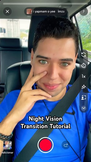 Night Vision Transition Tutorial - Subscribe for result//Se inscrevam para o resultado #viral
