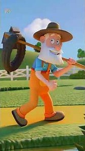 Old Macdonald Had a Farm E-I-E-I-O #animal #learning #forkids #youtube #explore #shorts