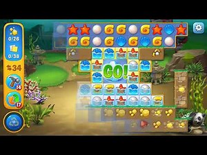 Fishdom level 863 Gameplay (iOS Android)
