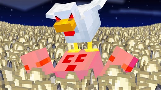 I died to every passive mob in Minecraft