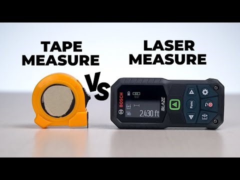 Tape Measure vs Laser Measure - STOP Using Wrong Measuring Tool!