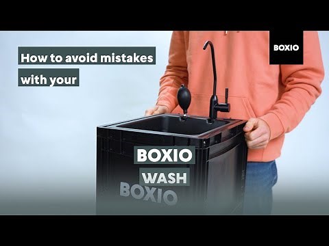 BOXIO WASH | Troubleshooting & Assembly