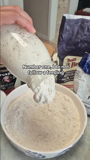3 things that keep my sourdough starter low maintenance