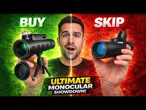 BEST Monoculars #2026 | Pocket-Sized Power!