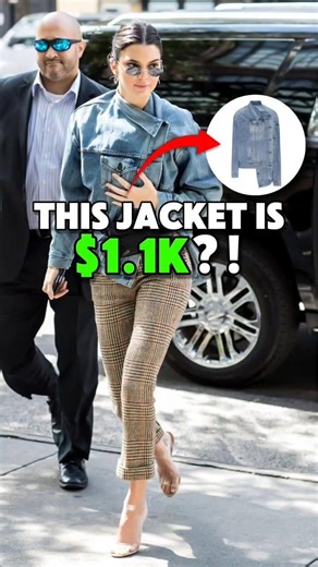 THIS JACKET IS $1.1K?! #shorts #kendalljenner #onedaycost