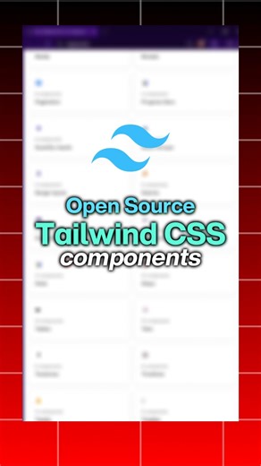 The BEST Open Source Tailwind CSS components👨‍💻
