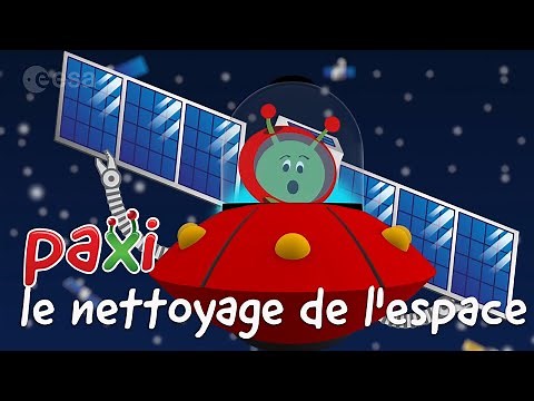 Paxi et le nettoyage de l'espace