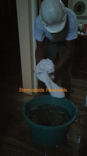 While Hurricane Melissa raged outside, I found myself doing what many Jamaicans were also doing — mopping up floodwater inside, trying to protect what little space we could call “dry ground.” How did you ride out Hurricane Melissa? #JamaicaStrong #Resilience #BluefieldsOrganicFarm | Bluefields Organic Farm