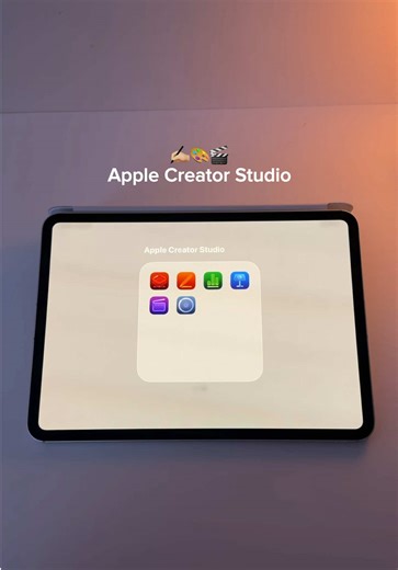 NEW Apple Creator Studio 🎉👀🌈 all of Apple’s most powerful creative apps in one place.👏🏼 What do you think? #apple #ipad #ipadpro #applepencil #apps