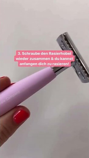 Rasierhobel richtig benutzen!