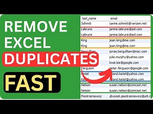 How to Highlight and Remove Duplicates in Excel | Easy Tutorial