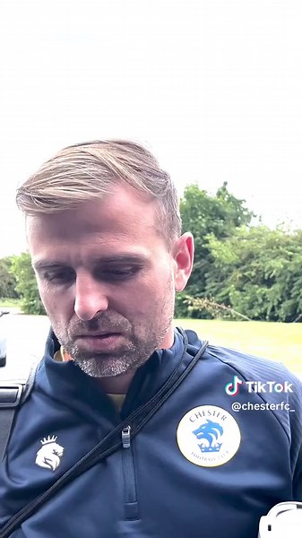 The lads have their say on who they fancy for the season opener. 💙 #ChesterFC #Chester #UTS