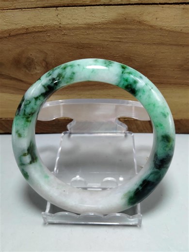 53mm Jade Bangle Bracelet Grade A 100% Real Natural Burmese Burma Jadeite Jade - Etsy