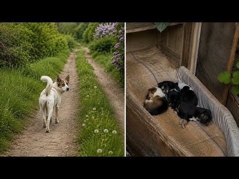 Stray Mama Dog Wanted Us To Follow Her… What We Found Broke Our Hearts