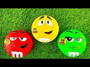 Colorful M&M’s and Skittles Tin Unboxing – Sweet Candy Surprise!